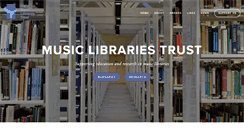 Desktop Screenshot of musiclibrariestrust.org